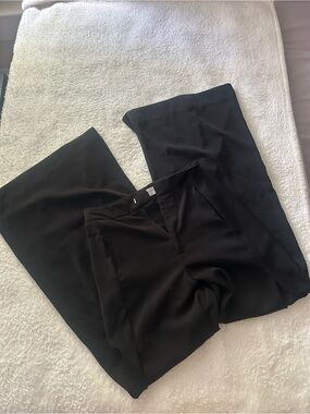 Lucca Couture Black Wide-Leg Pants